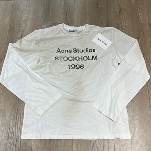 AUTHENTIC Acne Studios Relaxed Fit Logo T-Shirt
